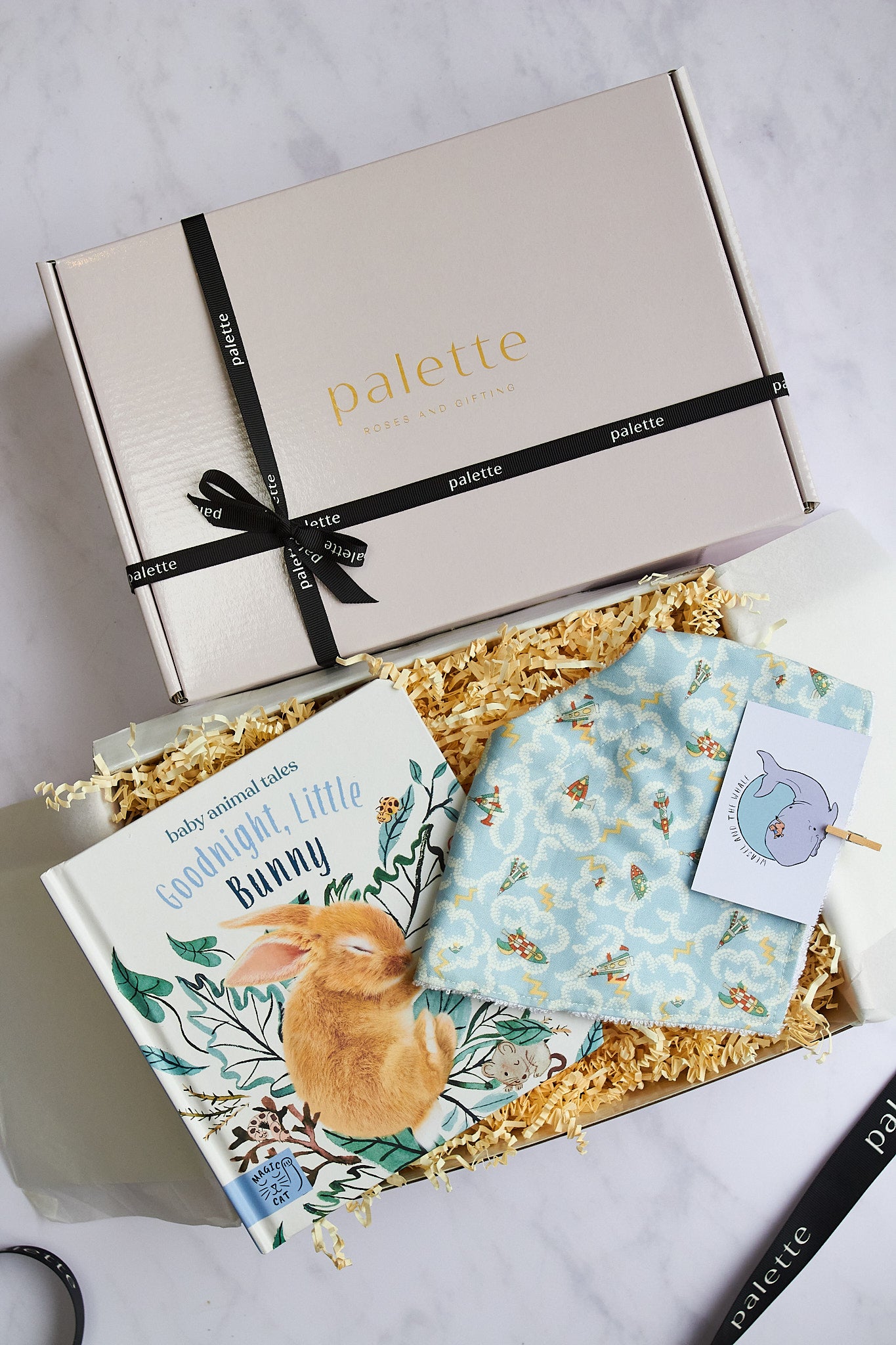 'NEW BABY BOY' PALETTE GIFT BOX